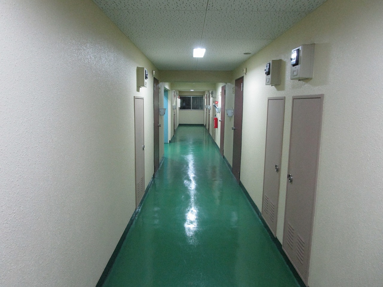 エース105 2階共用廊下