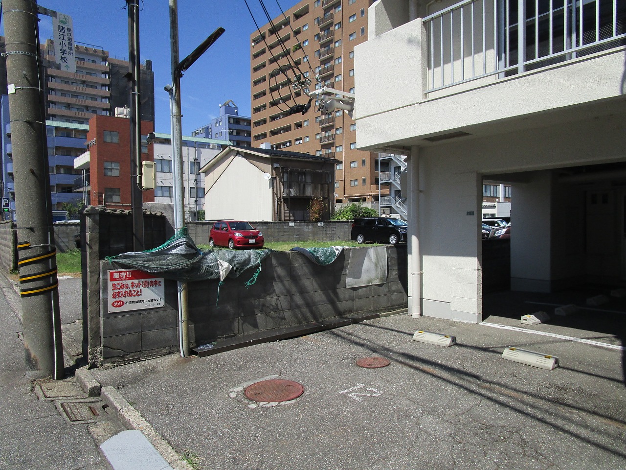 エース105 ゴミ置き場